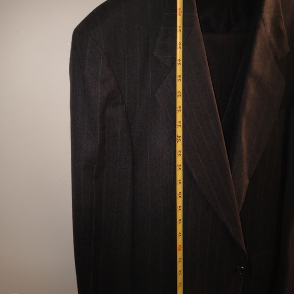 Oscar De La Renta 3 Piece Suit 44L 38W - Picture 4 of 15